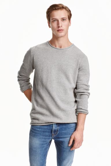 H&M_파인니트 스웨터 thumbnail