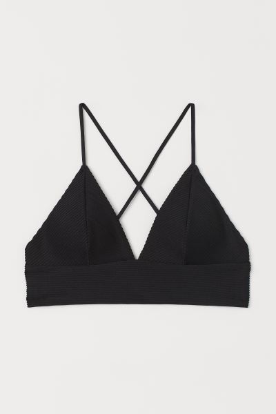 H&M_패드컵 비키니 상의