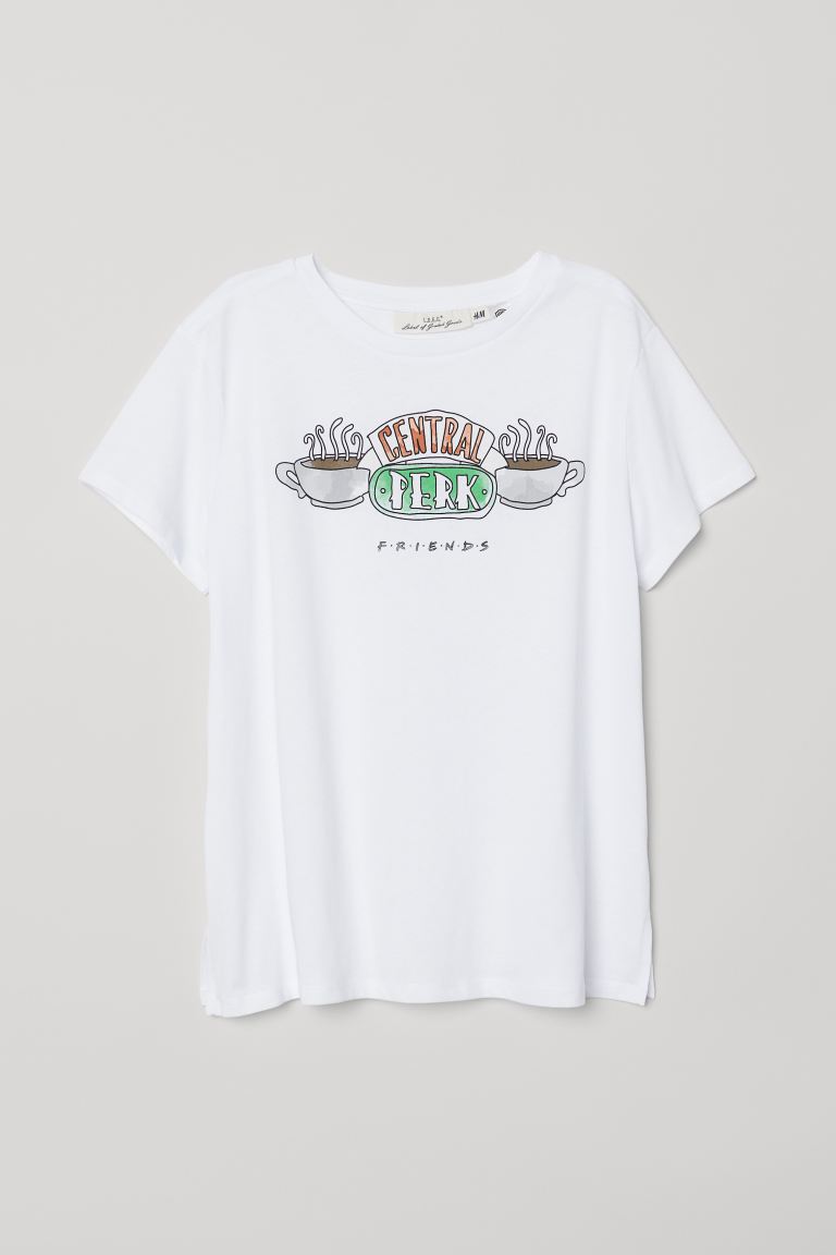 H&M_프린트 티셔츠