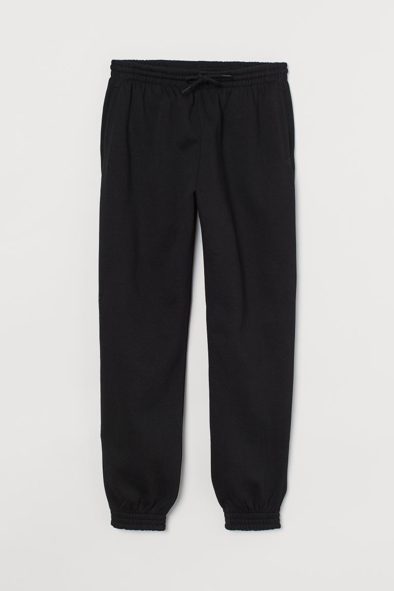 H&M_하이웨이스트 조거 팬츠