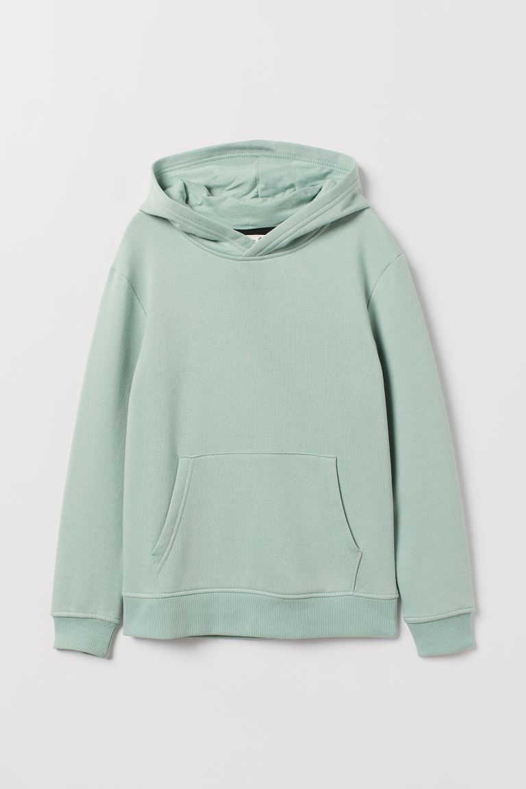 H&M_후드티 민트그린 thumbnail