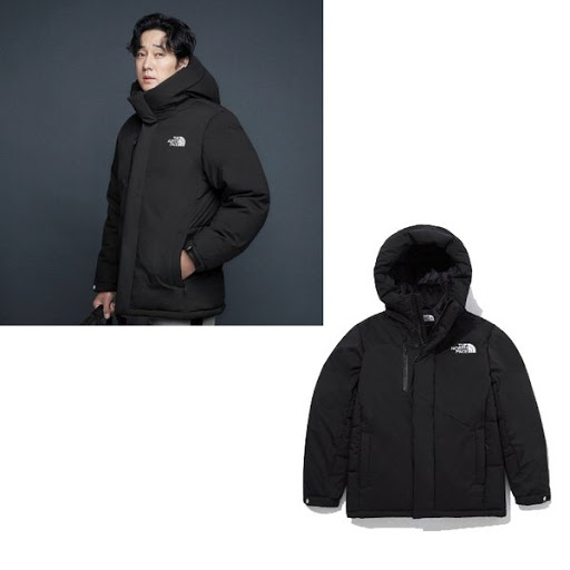 노스페이스_고익스플로링다운자켓 리얼블랙