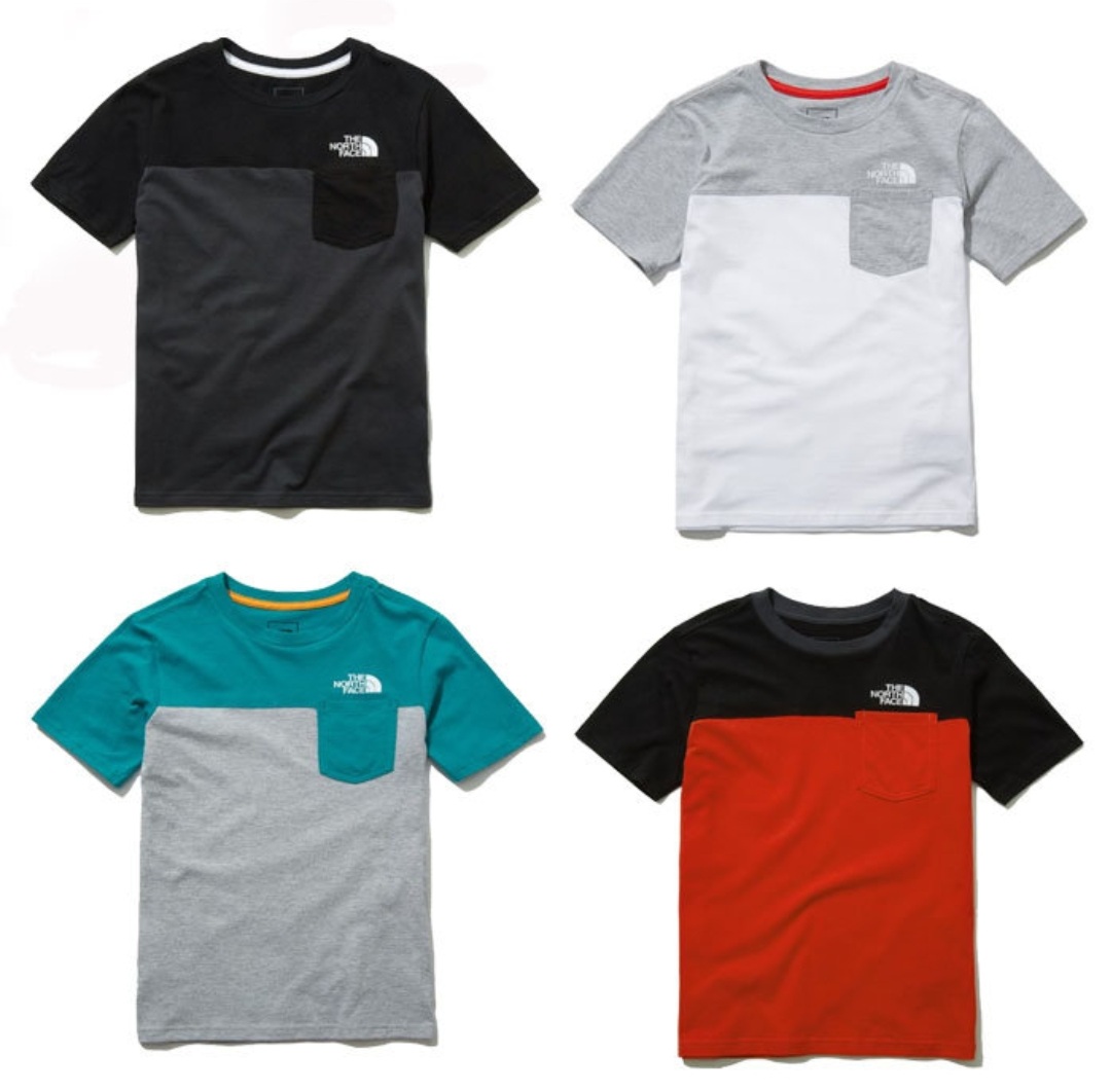 노스페이스_남아반팔포켓티 DARK GRAY