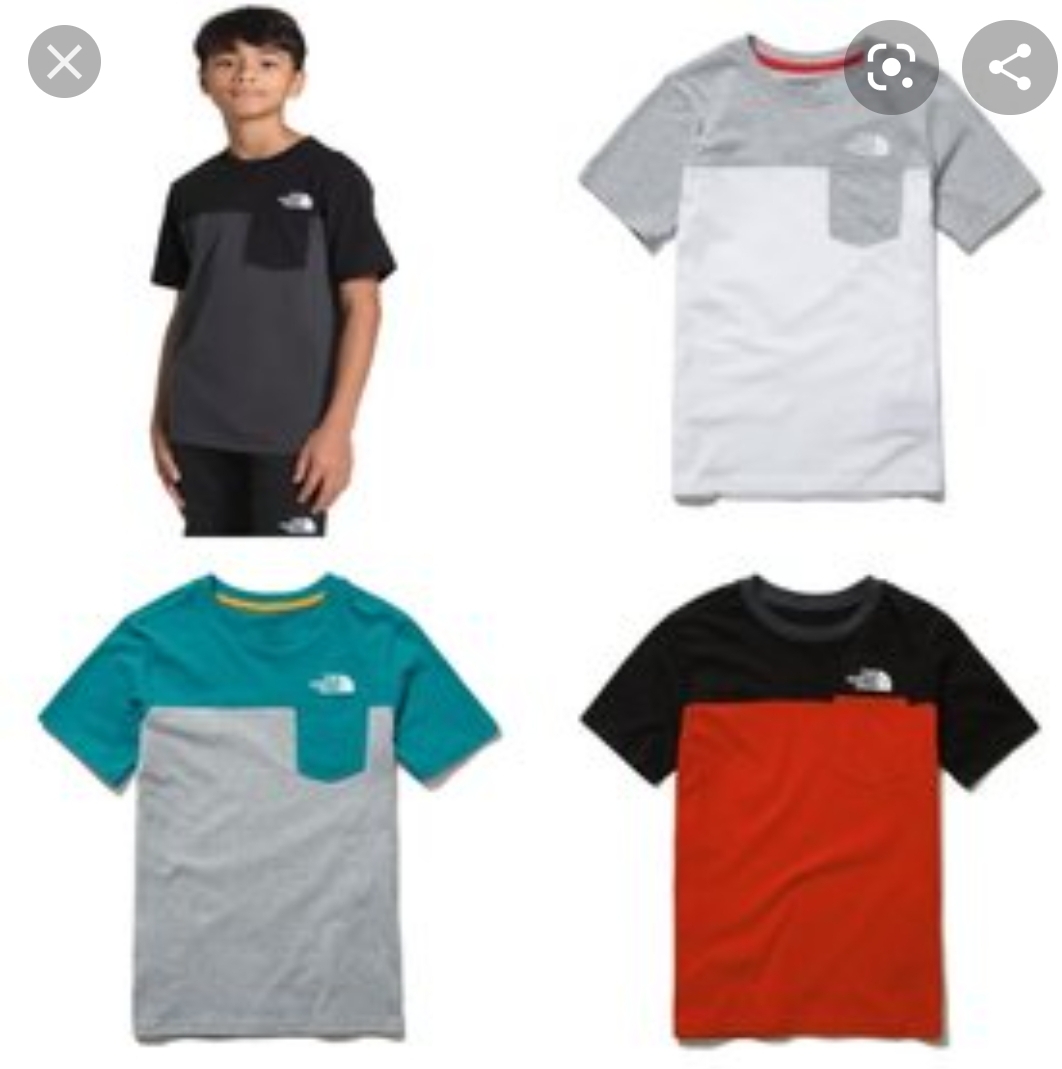 노스페이스_남아반팔포켓티 WHITE thumbnail