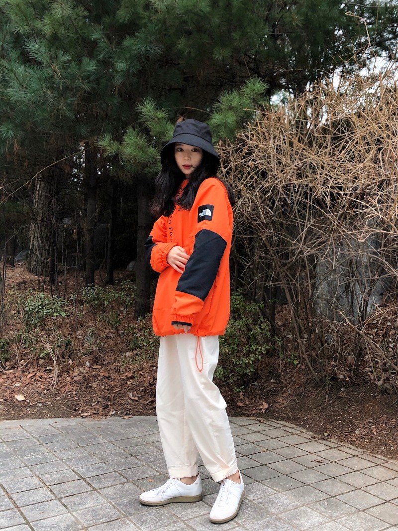 노스페이스_뉴달톤아노락 오렌지 thumbnail