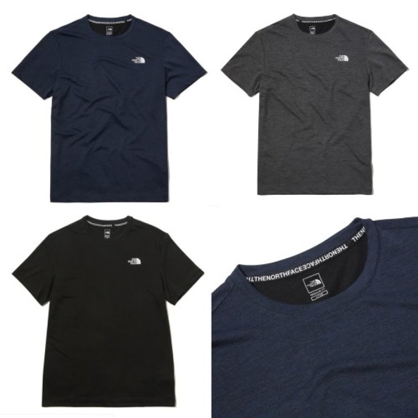 노스페이스_런프레쉬반팔티 MIDINIGHT NAVY