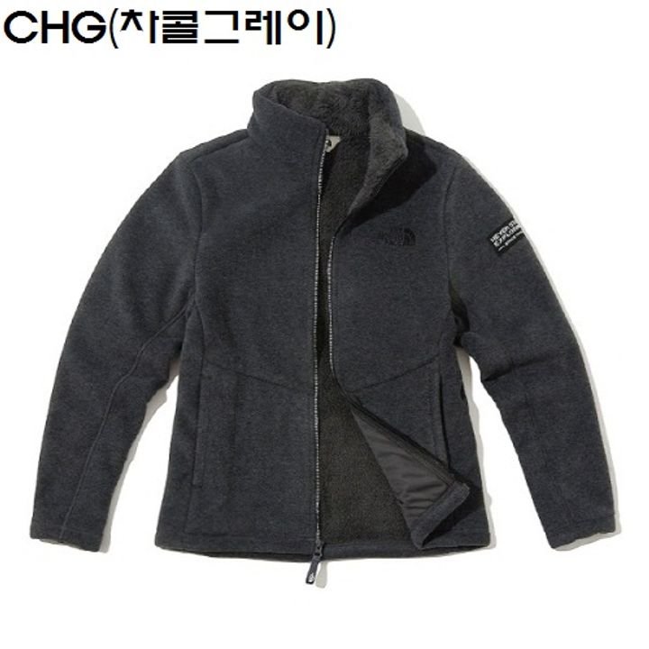 노스페이스_로얄톤집업 챠콜그레이