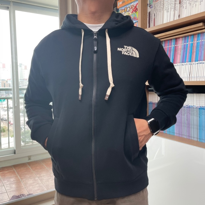노스페이스_매리언후드집업 블랙