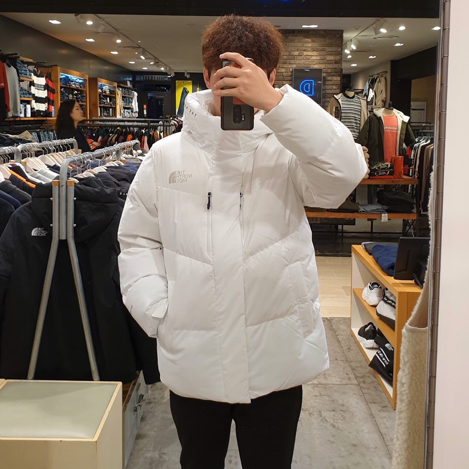 노스페이스_멀티플레이어다운자켓 화이트