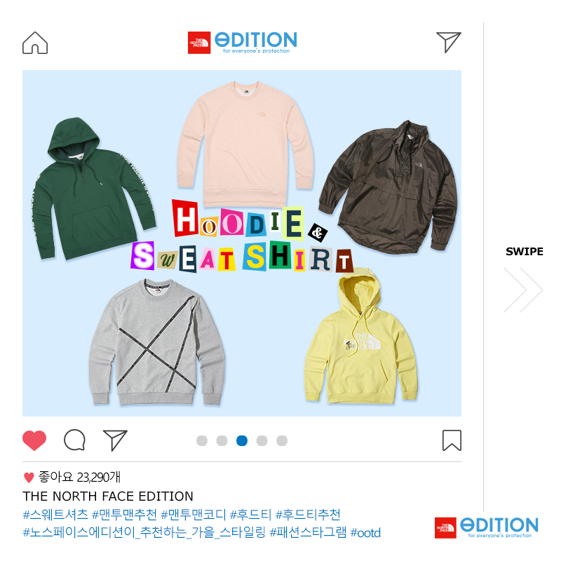 노스페이스_베이덴후디풀오버 라이트옐로우
