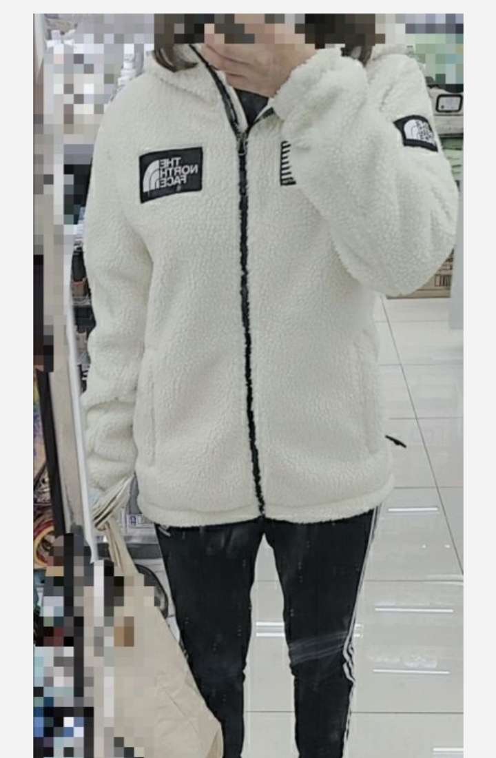 노스페이스_스노우시티플리스 2 후디 크림