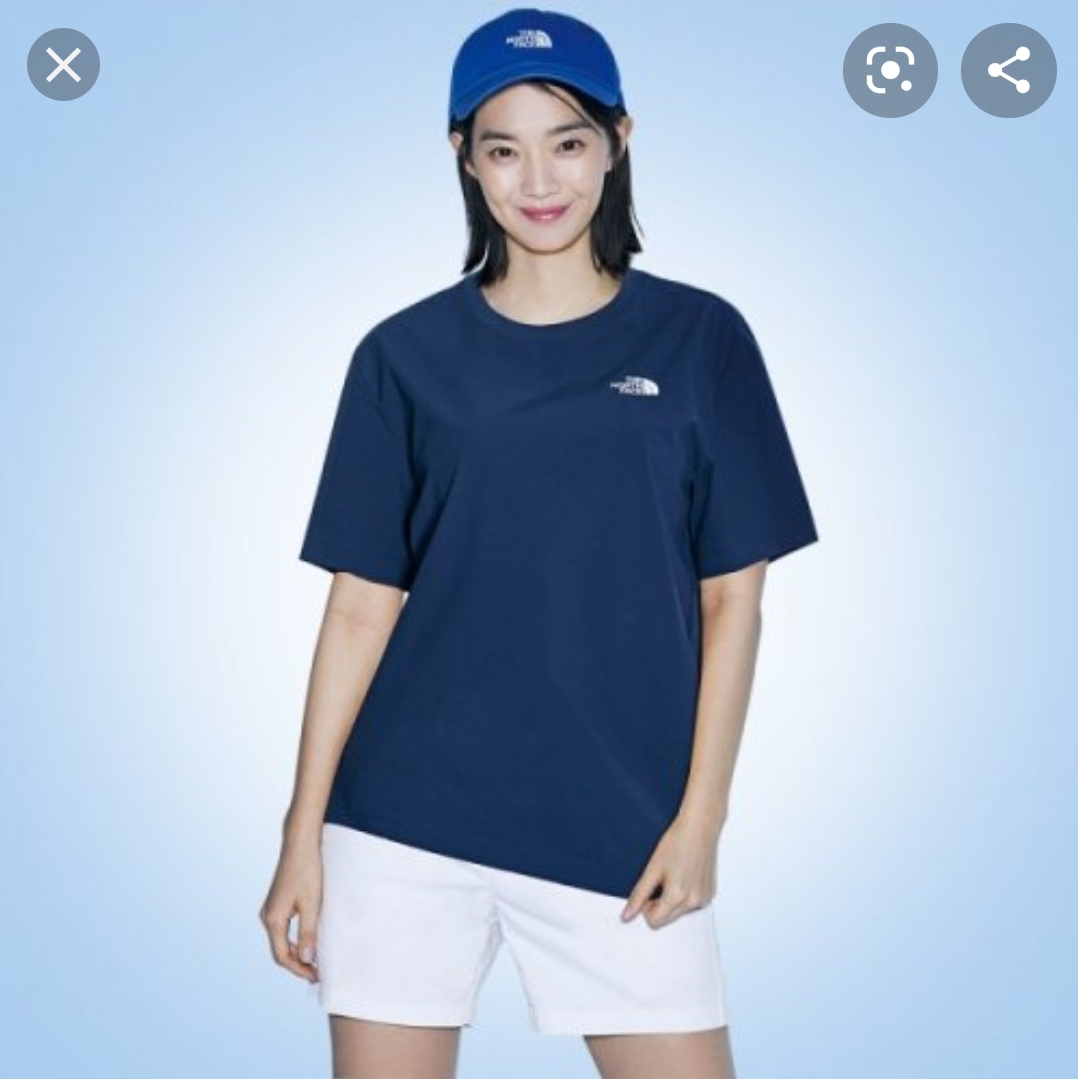 노스페이스_시티눕시반팔라운드티 다크네이비 thumbnail
