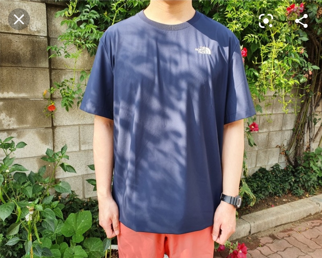노스페이스_시티눕시반팔라운드티 다크네이비 thumbnail