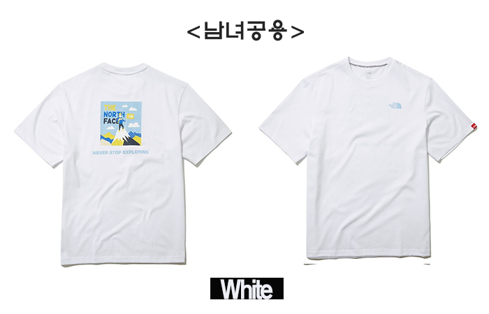 노스페이스_썸머익스페디션반팔라운드티 화이트 thumbnail