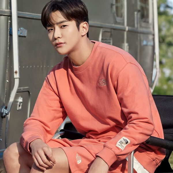 노스페이스_에센셜스웻셔츠 코랄 thumbnail