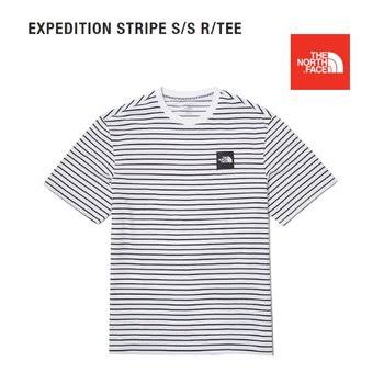 노스페이스_익스페디션스트라이프반팔티 MIDNIGHT NAVY