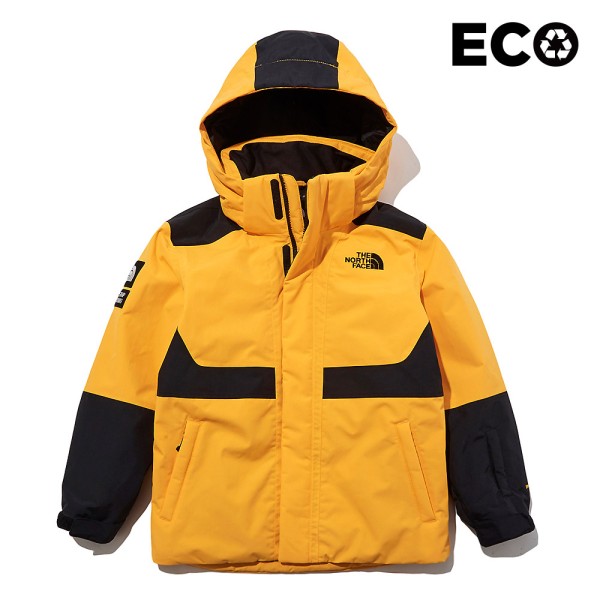노스페이스_주니어스노우데이스키자켓 YELLOW