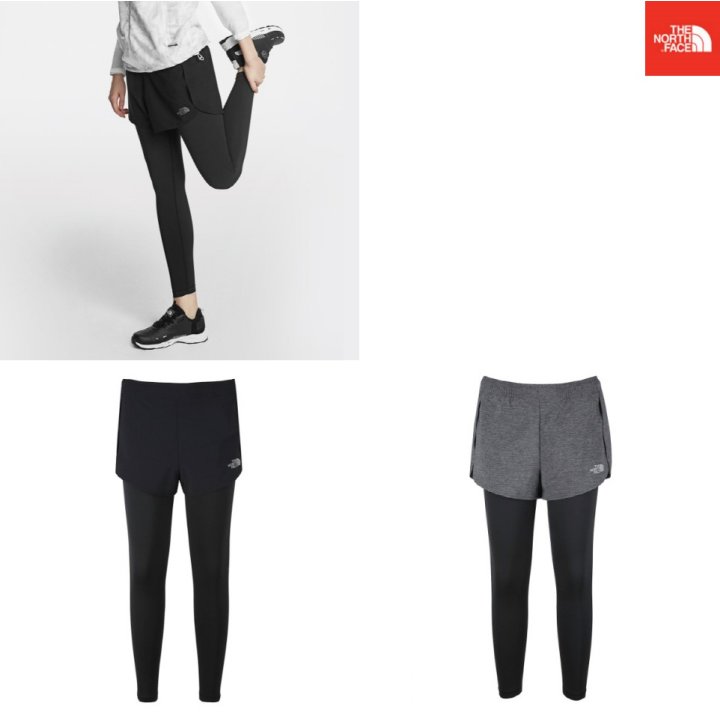 노스페이스_커버업쇼츠레깅스 HEATHER GRAY thumbnail