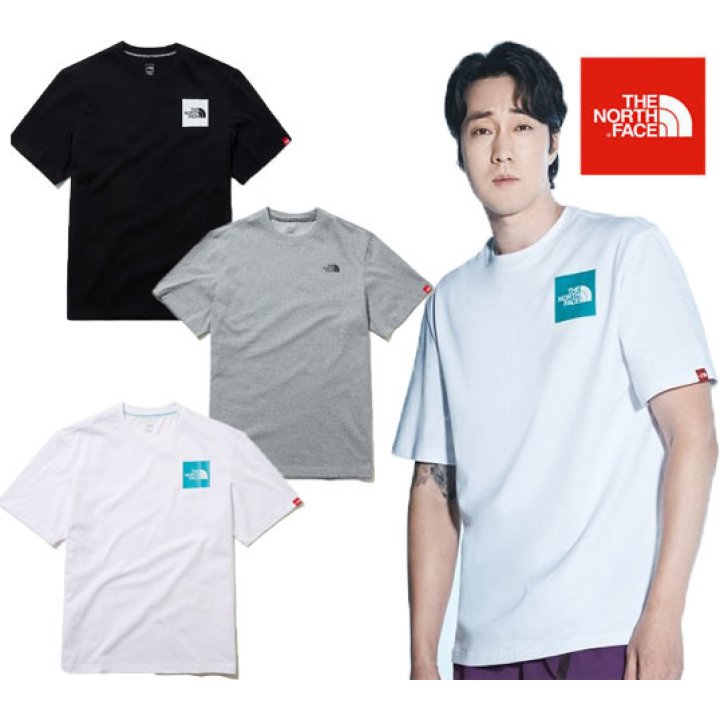 노스페이스_코어멀티반팔라운드티 MELANGE GRAY thumbnail