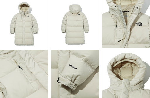 노스페이스_키즈고액티브다운코트 LIGHT BEIGE