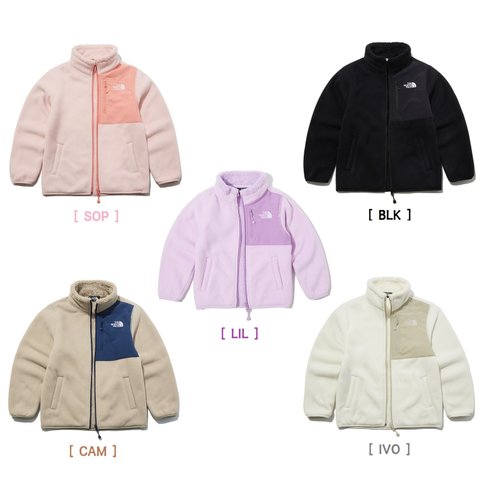 노스페이스_키즈네오로얄톤플리스자켓 LILAC thumbnail
