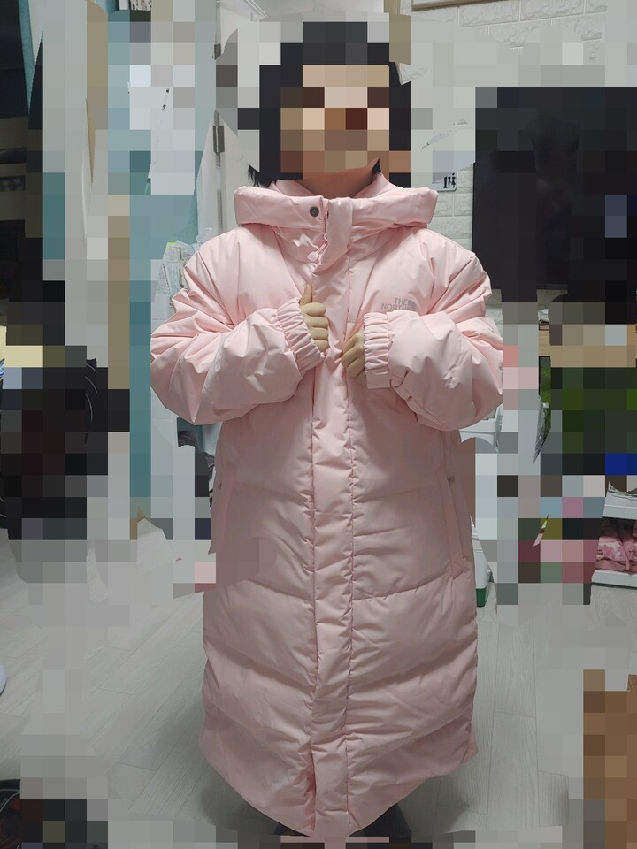 노스페이스_키즈네오익스플로링다운코트 LIGHT PINK