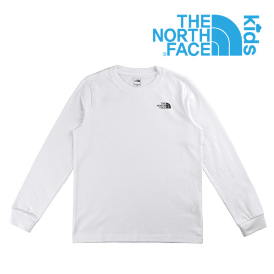 노스페이스_키즈눕시롱슬리브티 WHITE