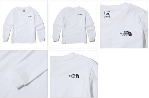 노스페이스_키즈눕시롱슬리브티 WHITE thumbnail