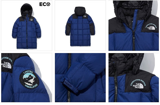 노스페이스_키즈로체다운코트 NAVY thumbnail
