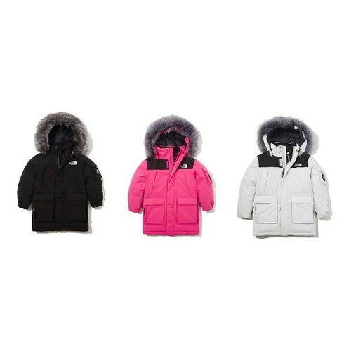 노스페이스_키즈맥머도마운틴다운파카 LIGHT GRAY