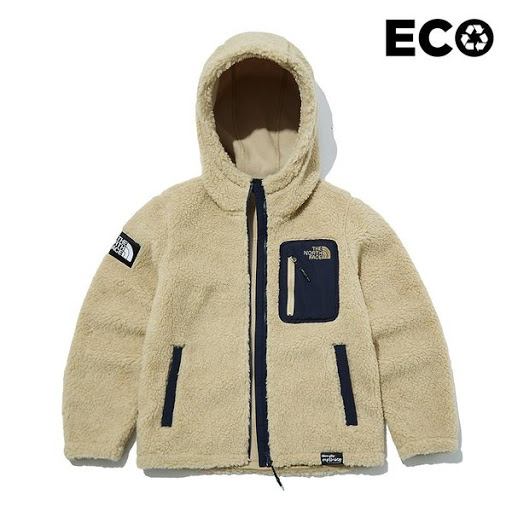 노스페이스_키즈미티어플리스후디 GOLD BEIGE thumbnail