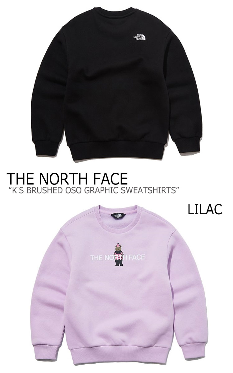 노스페이스_키즈브러시드오소그래픽스웻셔츠 LILAC thumbnail