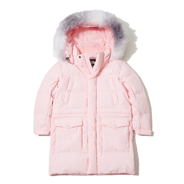 노스페이스_키즈실버팁다운파카 LIGHT PINK