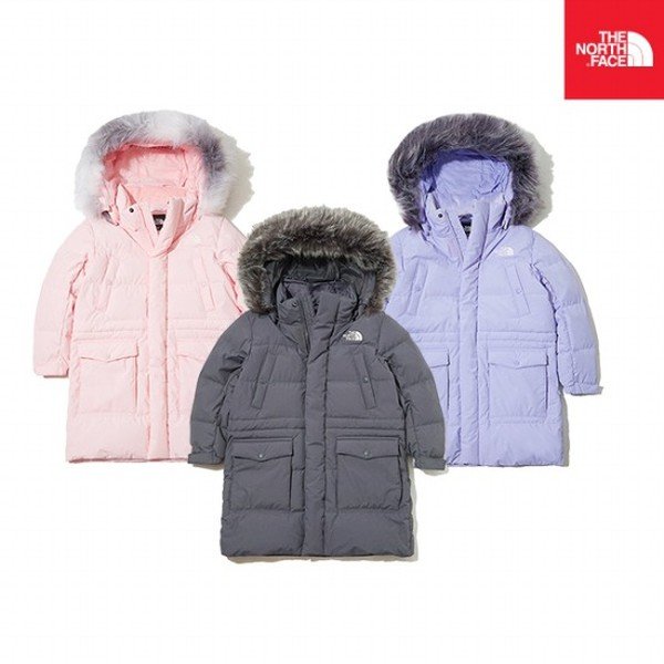 노스페이스_키즈실버팁다운파카 LIGHT PINK