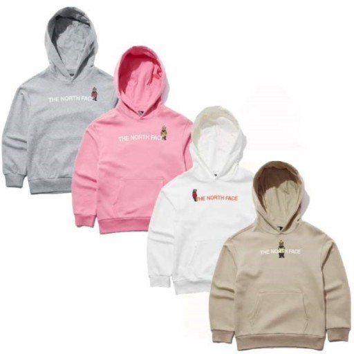 노스페이스_키즈오소그래픽후디 BEIGE