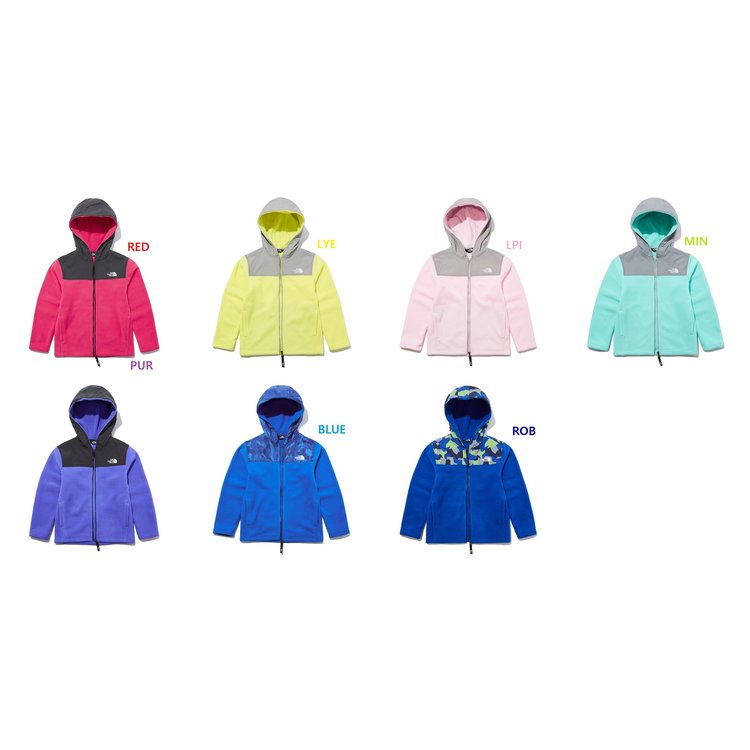 노스페이스_키즈올어라운드후디 LIGHT YELLOW