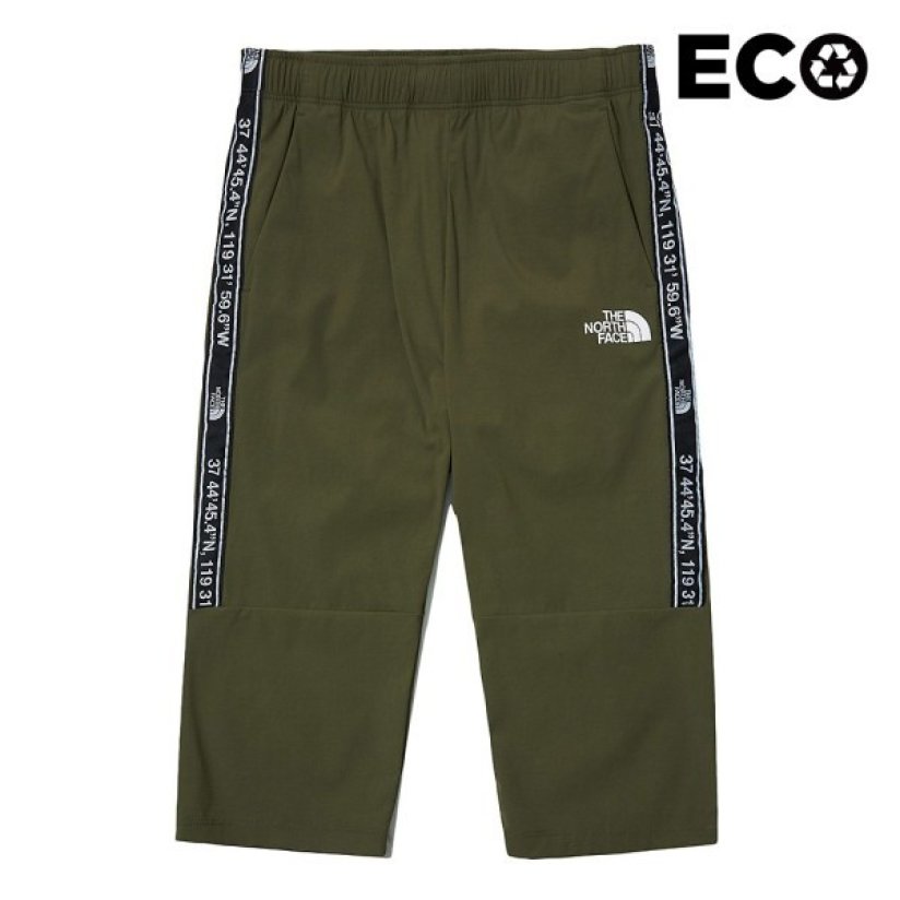 노스페이스_키즈우븐카프리 KHAKI thumbnail