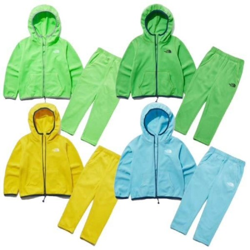 노스페이스_키즈집업후디세트 LIGHT GREEN thumbnail