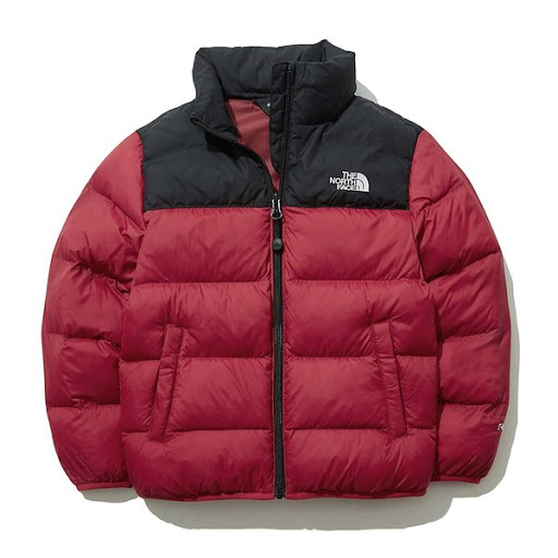 노스페이스_키즈컬러티볼눕시자켓 DARK RED