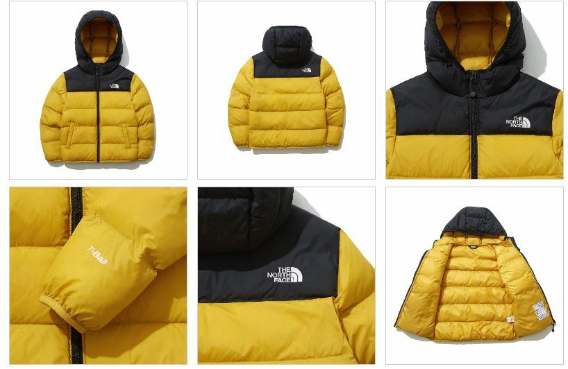 노스페이스_키즈컬러티볼눕시후디