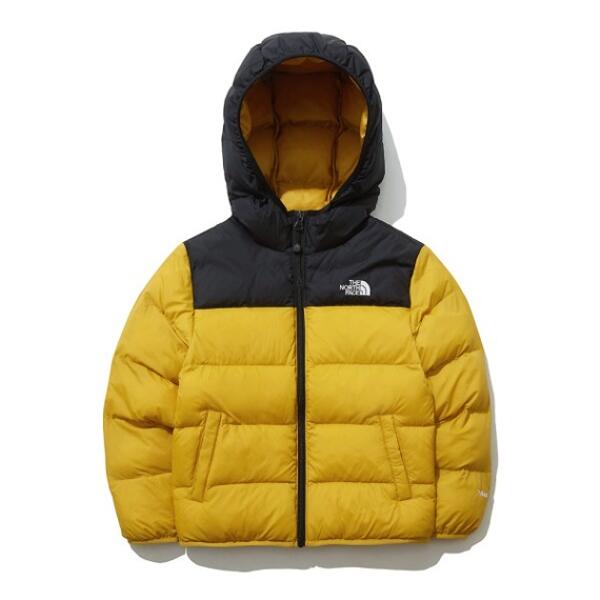 노스페이스_키즈컬러티볼눕시후디 DARK YELLOW
