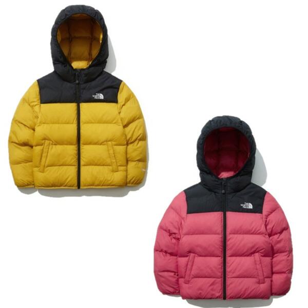 노스페이스_키즈컬러티볼눕시후디 DARK YELLOW thumbnail