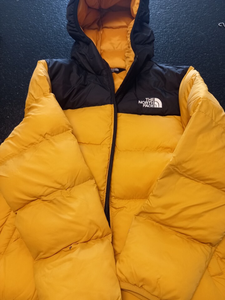 노스페이스_키즈컬러티볼눕시후디 DARK YELLOW thumbnail