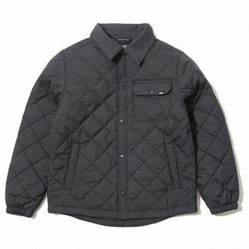 노스페이스_키즈퀼티드셔츠자켓 DARK GRAY