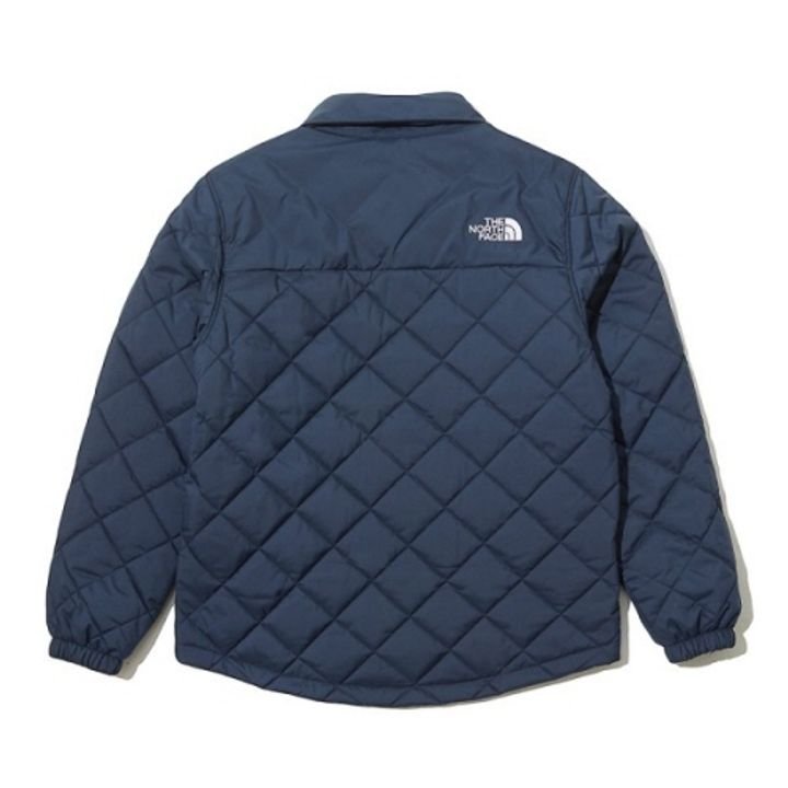 노스페이스_키즈퀼티드셔츠자켓 DARK NAVY