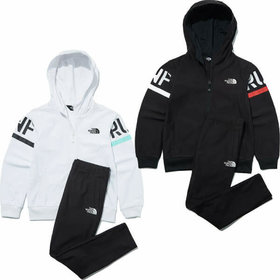 노스페이스_키즈토레스후드트레이닝세트 BLACK