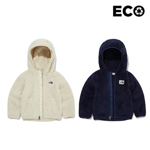 노스페이스_토들러캠프시어후디 LIGHT BEIGE