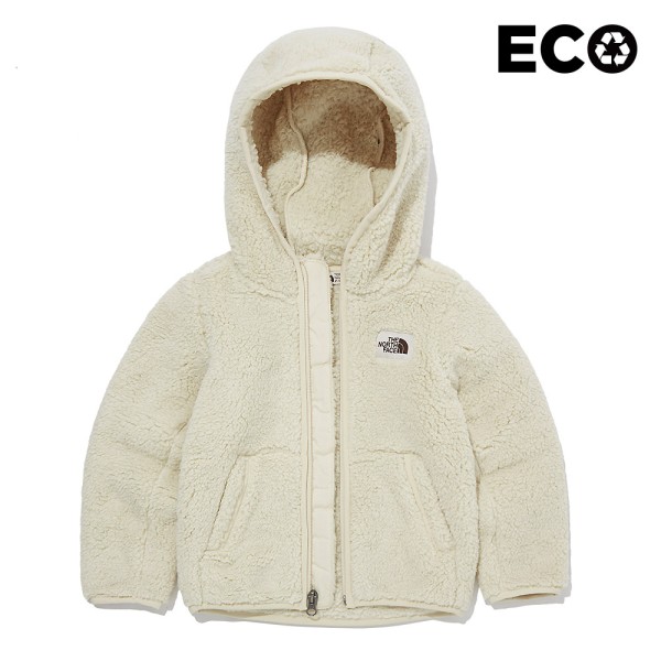노스페이스_토들러캠프시어후디 LIGHT BEIGE