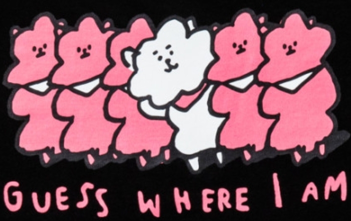 라인프렌즈_BT21 RJ 뮤직 반팔 티셔츠 thumbnail