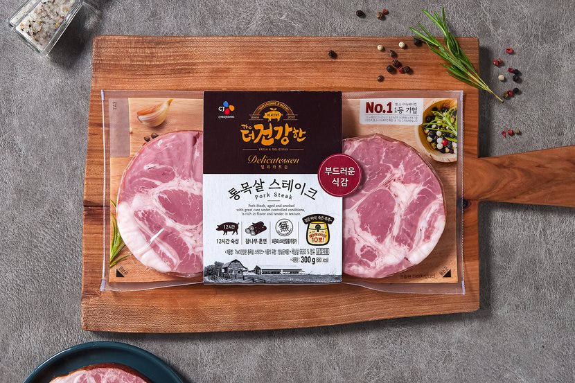 CJ_The더건강한 통목살스테이크 300g